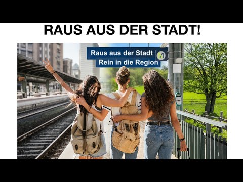 Видео: Raus aus der Stadt. Разбор аудио на немецком В1