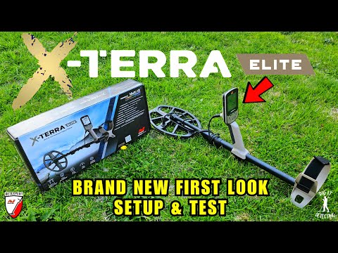 Видео: MINELAB X-TERRA ELITE — распаковка и настройка + полевые испытания, первая охота