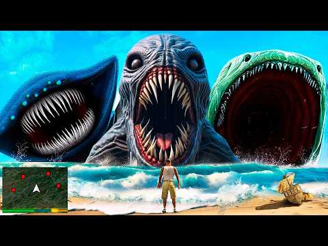 Видео: НАШЕЛ ВСЕХ МОРСКИХ МОНСТРОВ В ГТА 5! ОХОТА НА МОНСТРОВ ГЛУБИНЫ В GTA 5 ОНЛАЙН
