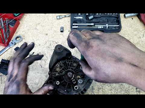 Видео: Снятие и ремонт генератора bmw x5 e53