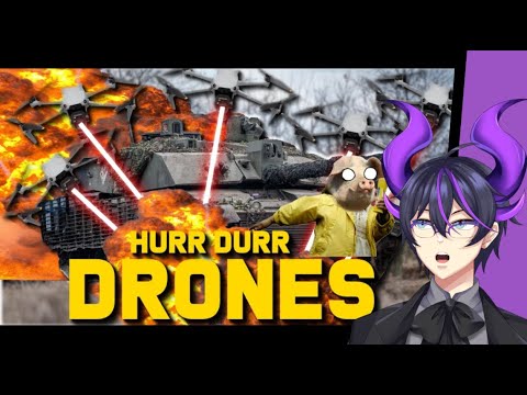 Видео: «НО ТАНКИ УСТАРЕЛИ ИЗ-ЗА ДРОНОВ!1» | Реакция Кипа на LazerPig