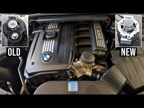 Видео: ЗАМЕНА ГЕНЕРАТОРА BMW N52 06'-12' 328i 325i 525i 528i X3 128i и т. д.