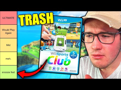 Видео: Рейтинг КАЖДОЙ игры для Wii Sport