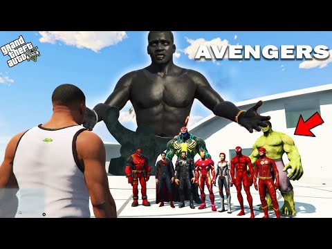 Видео: ҚАРА ФРАНКЛИН СУПЕРГЕРОЙЛАР БАЗАСЫНА КЕЛДІ (GTA V)