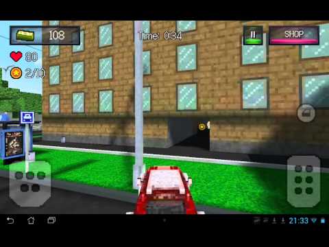 Видео: Pixel gun GTA + майнкрафт креатив