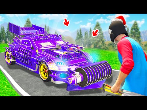 Видео: УГНАЛ МАШИНУ-ПИЛУ В ГТА 5 ОНЛАЙН ! - БИТВА ВОРОВ С ЗОМБИ В GTA 5 ONLINE