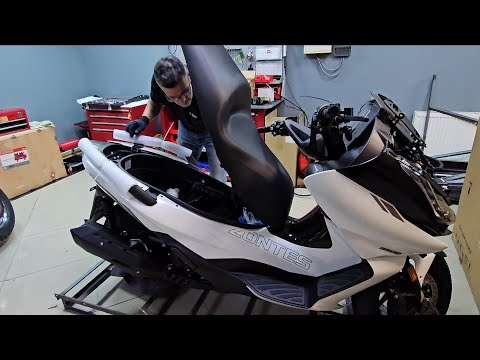 Видео: Скутер ZONTES ZT 350 - E. А была ли Сборка?!