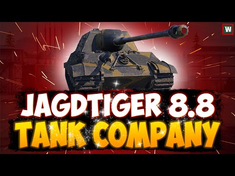 Видео: На что способен Jagdtiger 8.8 Pak43 в Tank Company