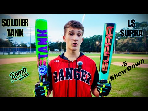 Видео: -5 SHOWDOWN | Louisville Slugger SUPRA против Soldier TANK2 | Обзор биты USSSA