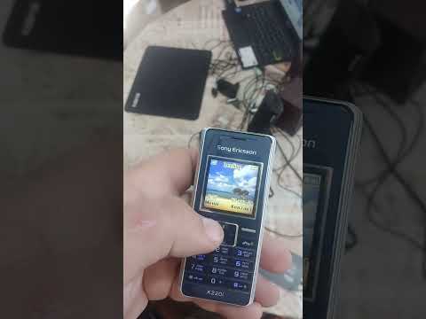 Видео: Обзор сотового кнопочного телефона Sony Ericsson K220i