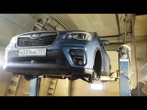 Видео: Антикоррозийная обработка Субару Форестер