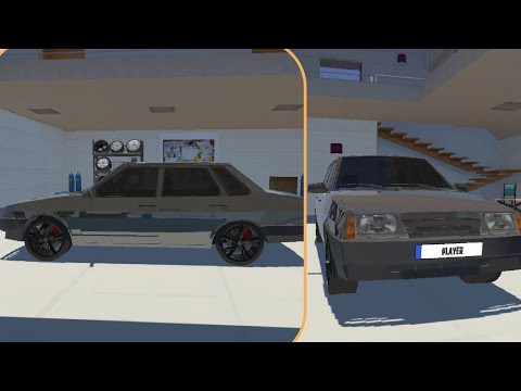Видео: Купил ваз 2199 и затюнингавал в симулятор автомабиля2.