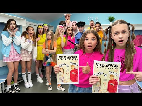 Видео: Kamil и Amina су нестали из школе 😭 Налазник ће бити награђен са 1 МИЛИОНА $ | KiKiDo Campus Serbian