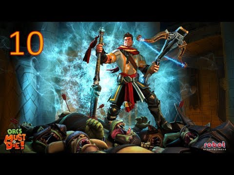 Видео: Прохождение Orcs Must Die! : Часть 10 — Грязевые дыры