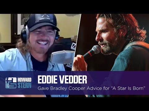 Видео: Эдди Веддер дал Брэдли Куперу совет для фильма «Звезда родилась»