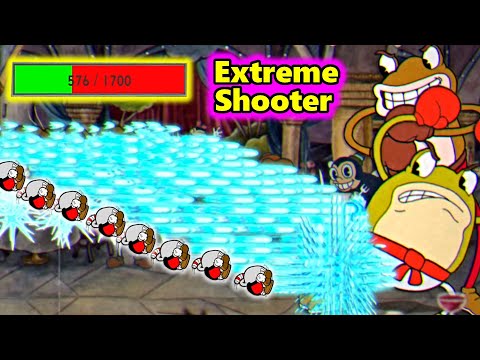 Видео: Cuphead Army (Экстремальный шутер) против всех боссов // Healthbars