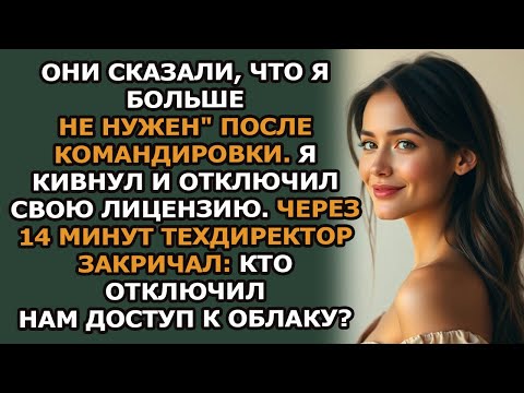 Видео: Меня уволили после командировки  я забрал систему, на которой держалась вся их работа