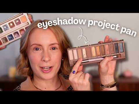 Видео: Проект «Ни одна сковородка не останется позади»: использование ВСЕХ моих теней для век в 2025 году