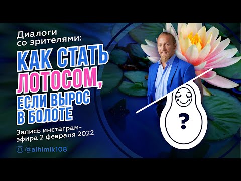 Видео: 🌺 КАК СТАТЬ ЛОТОСОМ, если вырос в болоте