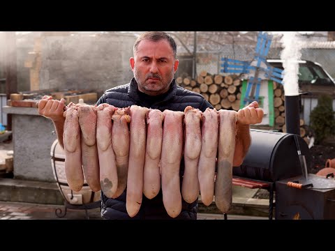 Видео: ГОВЯЖЬИ ЯЗЫКИ ГОРЯЧЕГО КОПЧЕНИЯ. 4k. ENG SUB