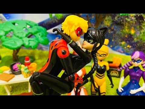 Видео: Леди Нуар и Мистер Баг выполняют задания от подписчиков! /Видео с героями Леди Баг и Супер-Кот