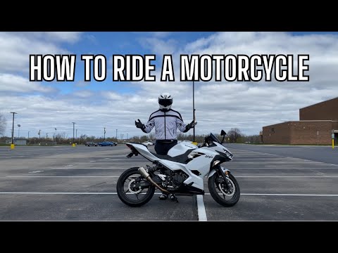 Видео: Как ездить на мотоцикле для начинающих: Ninja 400