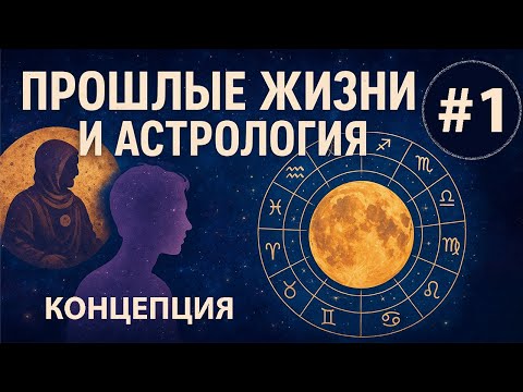 Видео: Прошлые жизни и астрология. Часть 1. Концепция.