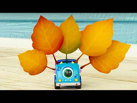 Видео: Машинки Мокас 🚕 Осень (уборка) 🚙 Развивающие мультфильмы для детей про машинки 🚗