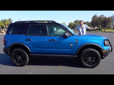 Видео: Ford Bronco Sport Sasquatch 2025 года, это суровый и проходимый малыш Bronco