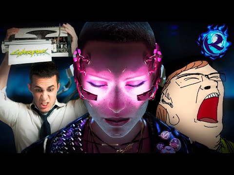 Видео: ЖАЛКИЕ попытки игрожура ЗАСРАТЬ Cyberpunk 2077