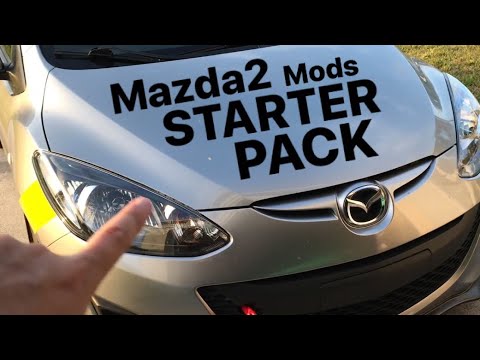 Видео: Mazda2 | 5 простых модификаций менее чем за 50 долларов