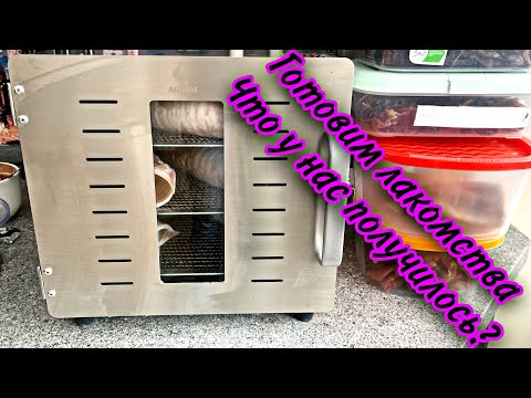 Видео: Готовим лакомства для собак в дегидраторе