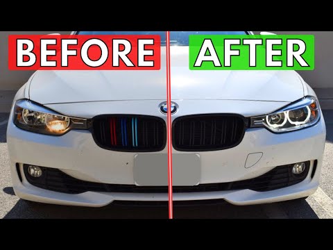 Видео: Как установить модернизированные фары BMW | Светодиодный проектор F30 | 328i