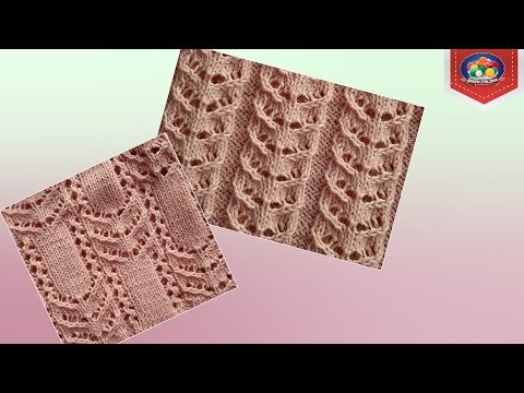 Видео: Ажурный узор для летней кофточки