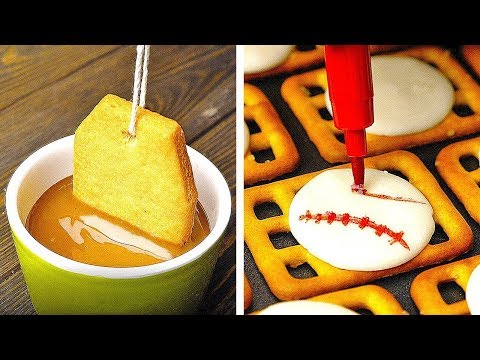 Видео: 33 ИДЕИ КРЕАТИВНОГО ДЕКОРА ПЕЧЕНЬЯ