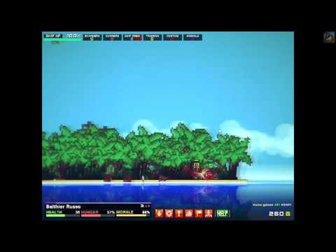 Видео: Начало прохождения Pixel Piracy