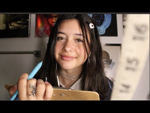 Видео: ASMR Зарисовка тебя (с измерением)
