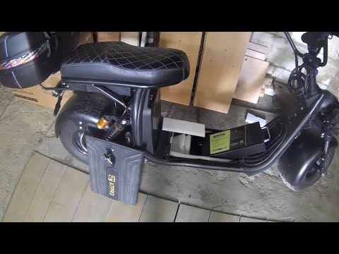 Видео: батарея "LitoKala" из Китая для электроскутера sitycoco X7-pro честный обзор после обкатки.