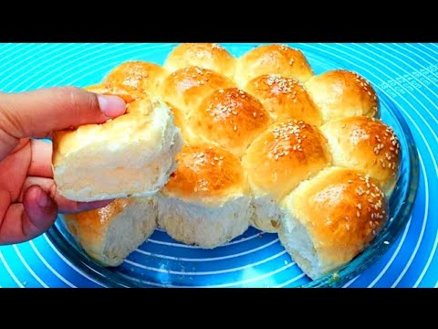 Видео: ТЕ САМЫЕ БУЛОЧКИ по 9 копеек! Мягкие как ПУХ.Очень вкусное рецепт