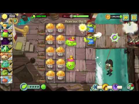 Видео: Растения против зомби 2: обзор растения Spear-Mint