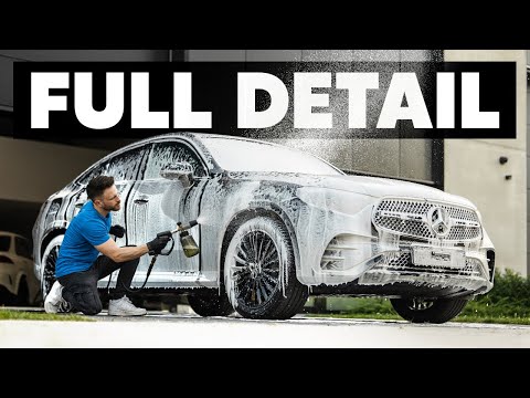 Видео: Как я провожу детейлинг нового автомобиля — Mercedes GLC Full Detail