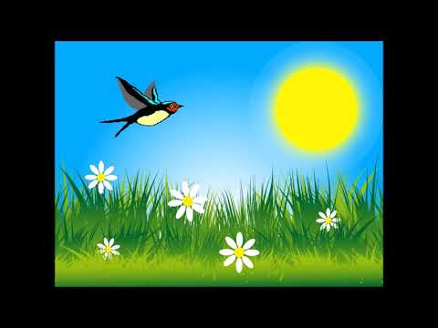 Видео: А.Плещеев "Сельская песенка"