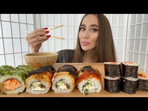 Видео: MUKBANG|СУШИ🤤🍱/НЕПРОШЕННЫЕ СОВЕТЫ🤯🥴