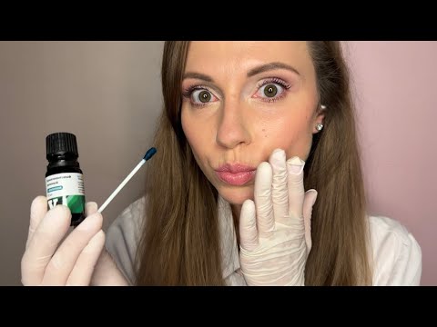 Видео: АСМР Ветрянка 😱 Обработка у Медсестры • ASMR Doctor