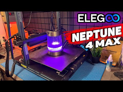 Видео: Elegoo Neptune 4 Max -  каким должен быть большой дрыгостол в 2024?