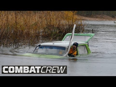 Видео: НИВА ЕДЕТ ПОД ВОДОЙ! ищем с ACADEMEG максимальный брод!