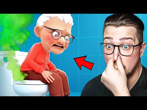 Видео: СИМУЛЯТОР СУМАСШЕДШЕЙ БАБКИ! Я ЧУТЬ НЕ УМЕР ОТ КРИНЖА! ВЗОРВАЛ ДОМ ПЕНСИОНЕРКИ! (GRANDMA, NO)