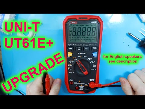 Видео: Улучшаем мультиметр UNI-T UT61E+ Дорабатываем прозвонку и пытаемся разобраться с NCV