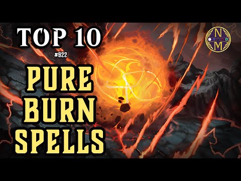 Видео: ТОП-10 MTG: Эти огненные заклинания расплавят лицо вашего противника | Magic: the Gathering