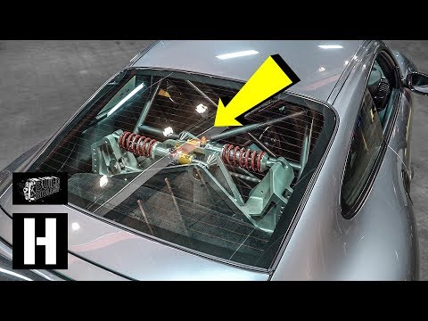 Видео: Porsche 911 GT2 мощностью 800 л.с. — с подвеской заднего сиденья!?